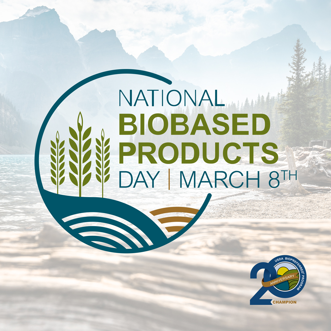 entropyresins's tweet image. Happy National Biobased Products Day. Its the 21st anniversary of the USDA @BioPreferred Program! 🍃 #Entropyresins is committed to their mission. Learn more: bit.ly/3uQc13t

#CommitToSwitch #NBPD #Bioeconomy #CelebrateBiobased #BiobasedProductsDay