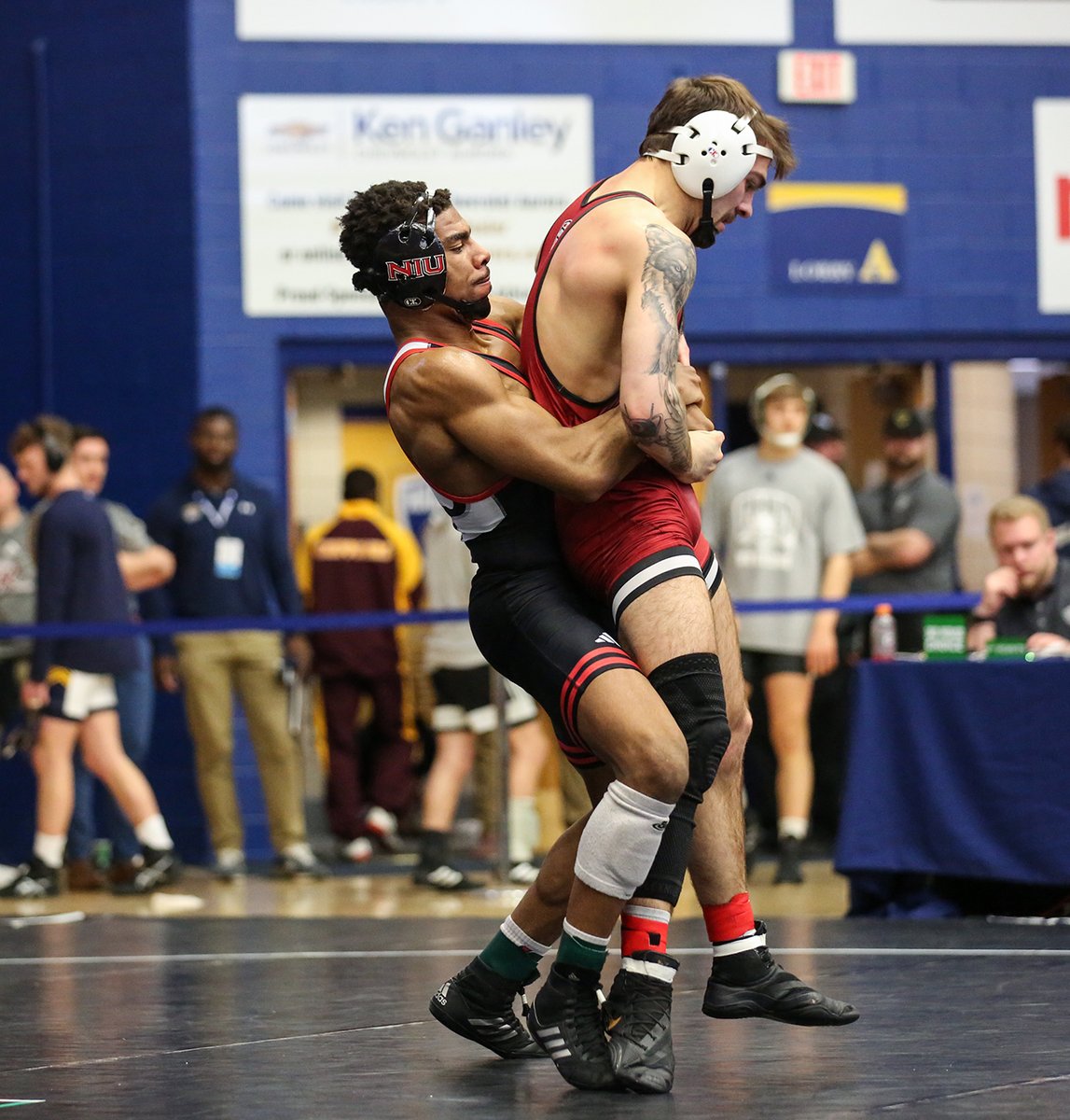 Scenes from quarterfinals