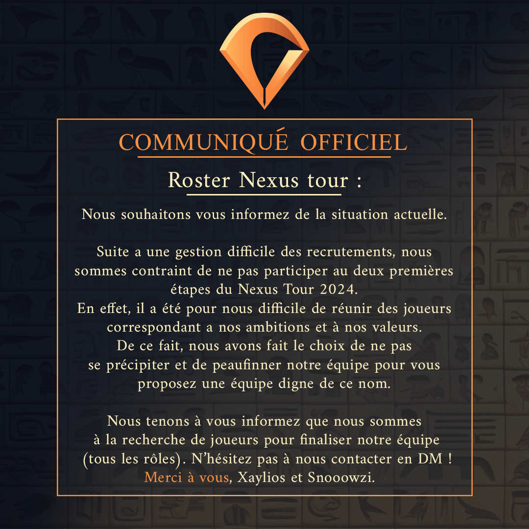 Like et Rt appréciés !