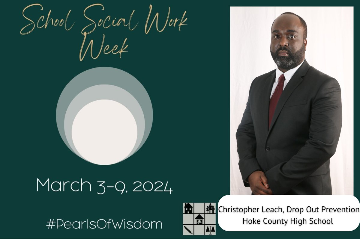 SCHOOL SOCIAL WORK WEEK: Saluting the following High School Drop Out Prevention Specialists for supporting our students, parents, teachers, school administrators and community stakeholders. 🎉