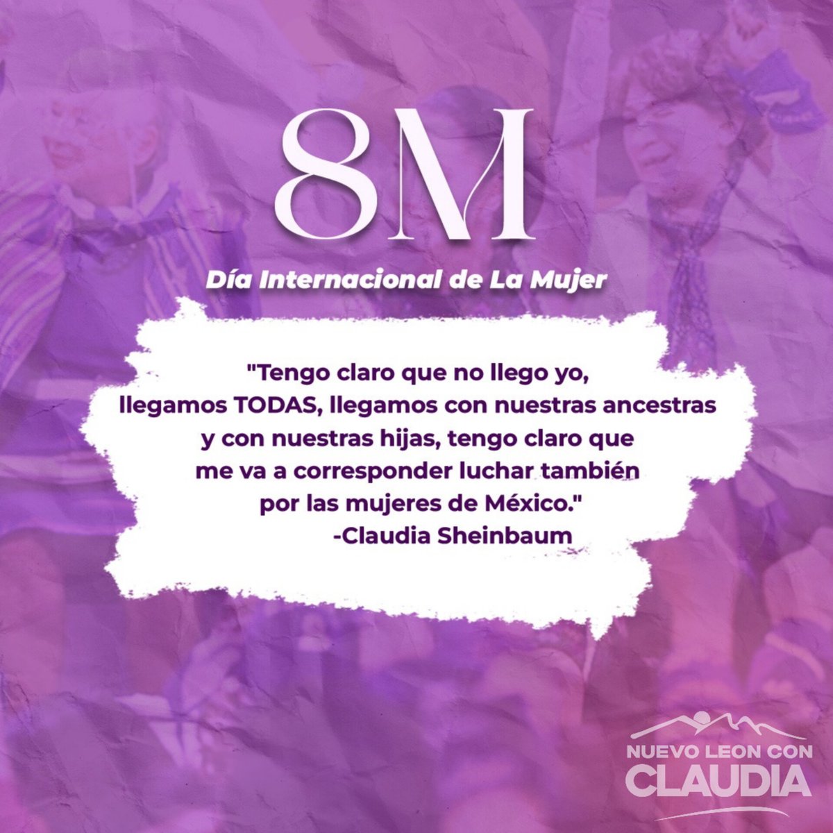 Nuevo León con Claudia tweet media