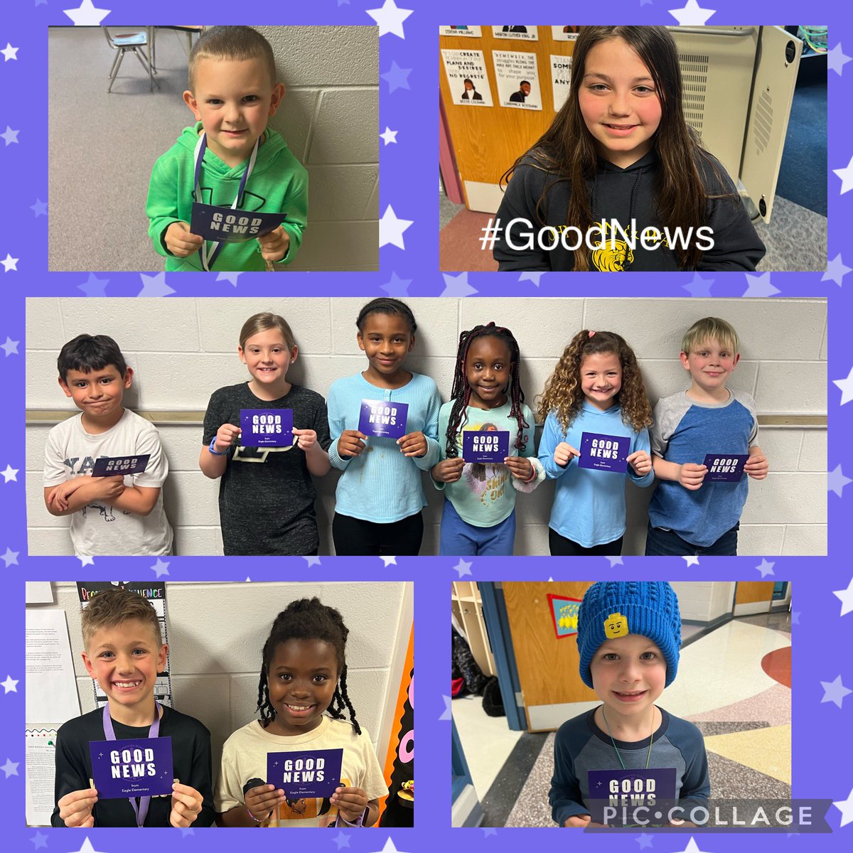 ExploreEagle's tweet photo. Congrats to all of our students who were nominated for a Good News Call of the Week! We love how hard you’re working and how you’re showing BARK Expectations! #GoodNewsCallOftheWeek https://t.co/lItmx9vlfd