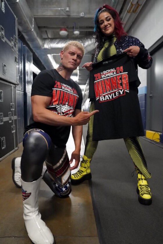 Mister & Miss #RoyalRumble 2024 🔥 
@CodyRhodes @itsBayleyWWE