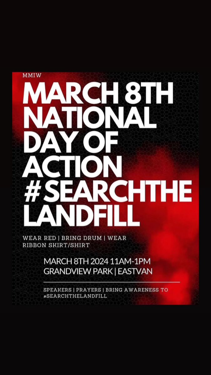 On this International Women's Day: #SearchTheLandfill