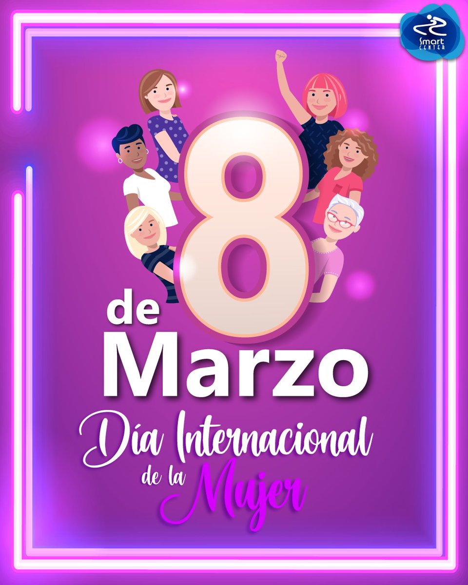 SmartCenterMex's tweet photo. #TodosSomosSmartCenter #somossmartcenter #FamiliaSmartCenter #DíaInternacionalDeLaMujer #8M2024 https://t.co/6tXwnSkQtY