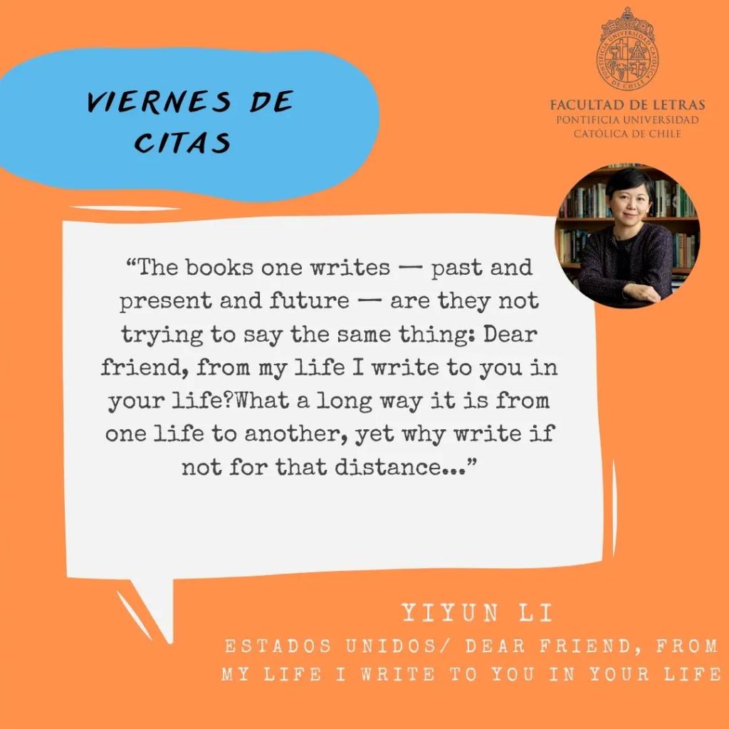 📚 ¡En nuestro viernes de citas, te traemos recomendaciones de autoras de distintos lugares del mundo que te inspirarán a explorar su obra en este #8marzo2024! 🌍 
 
¿Cuál agregarías a tu lista de lecturas? 📖✨
#ViernesDeCitas #Autoras #8M #FacultadDeLetrasUC