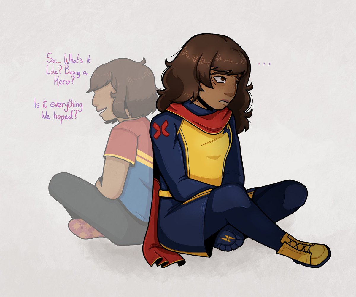 The unexpected consequence of being a hero

#MsMarvel #KamalaKhan