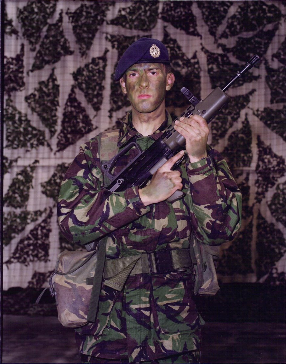 This was 20 years ago now. How time flies and weight increases! I still draw on skills and mindset learnt from the military in everyday life now and made some fantastic friends and memories