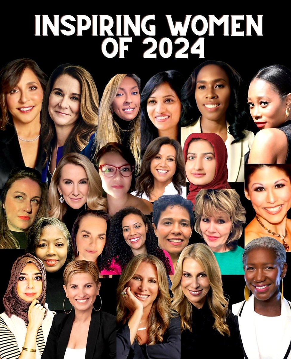 <a href="/lindayaX/">Linda Yaccarino</a> ,  <a href="/melindagates/">Melinda French Gates</a> ,  <a href="/leadoeslinkedin/">Lea 🌈 Does LinkedIn</a> ,  <a href="/ShelleyZalis/">Shelley Zalis</a> ,  <a href="/ana_berget/">Ana-Maria Ignat-Berget EMBA🔥</a> ,  <a href="/HeatherMcWill1/">Heather McWilliam</a>,  <a href="/DupeAleru/">Dupé Aleru</a>,  <a href="/ambreennadeem78/">Ambreen Nadeem</a> ❤️