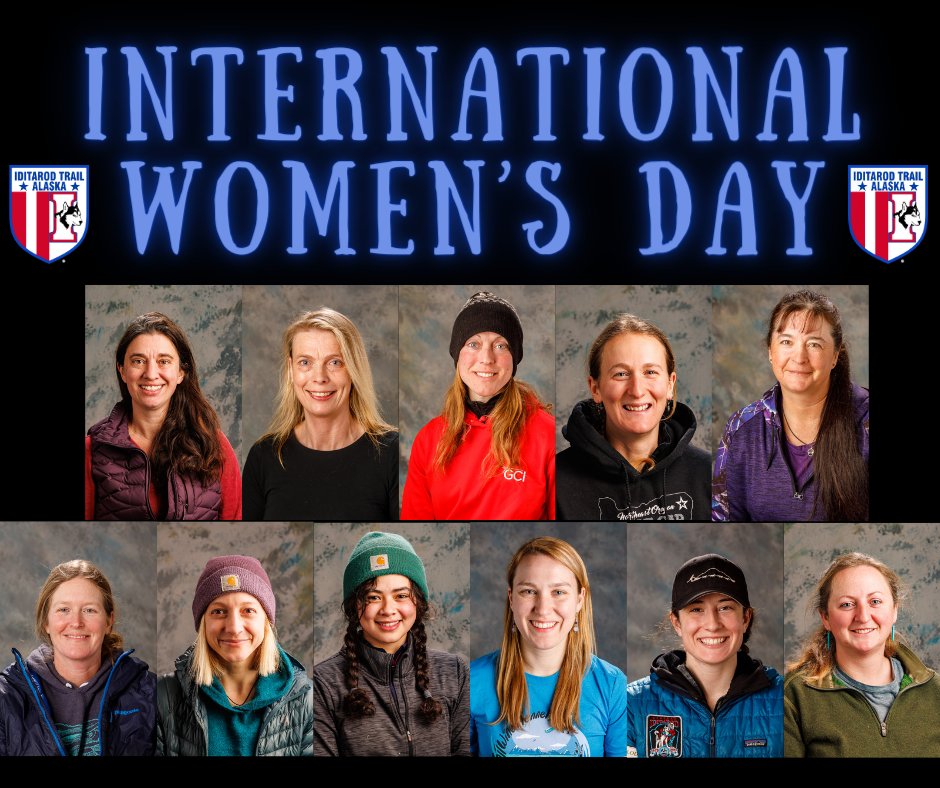 While all Iditarod competitors are incredible athletes without a doubt, today, on International Women's Day, we are going to take a moment to give a shout out to these incredbile women of Iditarod 52!  
#iditarod  #Iditarod2024  #internationalwomensday