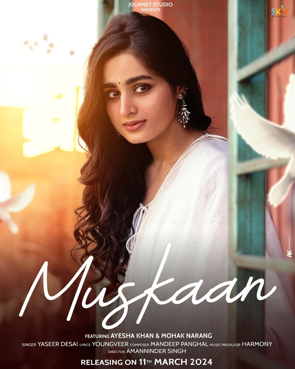 PanghalMusic's tweet photo. Muskan 11march #AyeshaKhan @yasserdesai @youngveer https://t.co/csMcuyl9aR