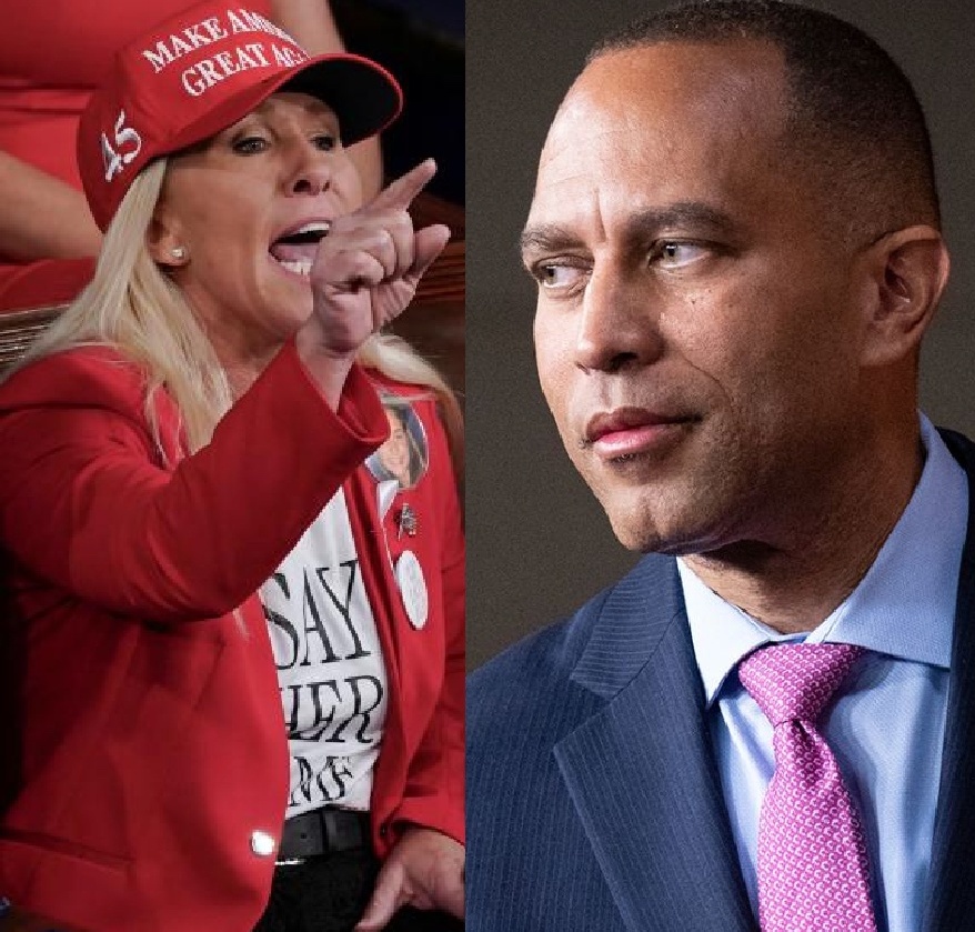 BREAKING: Superstar House Minority Leader Hakeem Jeffries absolutely torches Republicans for whining that President Biden's State of the Union was 'too political,' saying: 'Get lost; you’re a joke.' Jeffries ripped into MAGA with fiery remarks, saying that listening to them…