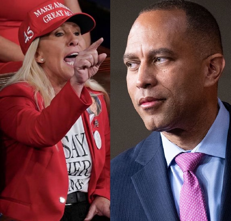 BREAKING: Superstar House Minority Leader Hakeem Jeffries absolutely torches Republicans for whining that President Biden's State of the Union was "too political," saying: "Get lost; you’re a joke."

Jeffries ripped into MAGA with fiery remarks, saying that listening to them