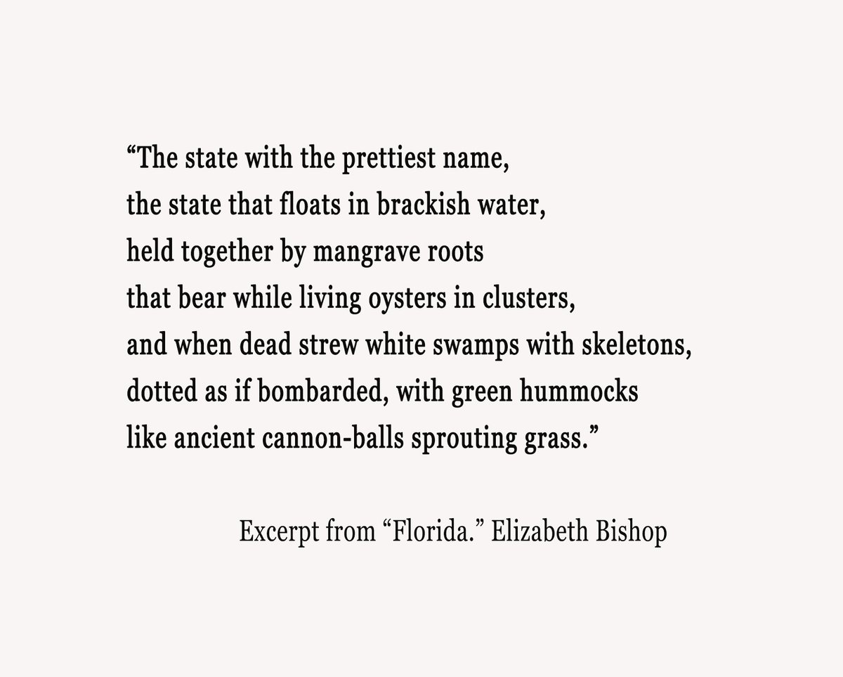 It was a waking dream to be given a tour of Elizabeth Bishop's house. Her poetry informed the poet I was becoming &amp; has had a lasting impact on my heart &amp; creative spirit. Grateful to Arlo Haskell &amp; all the folks at the <a href="/KeyWestLiterary/">Key West Literary Seminar</a> for a wonderful start to 2024.