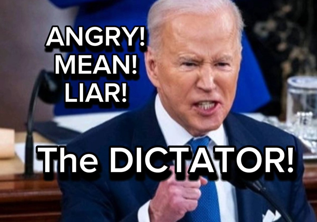 In the words of #TupacShakur, May he rest in peace....
'Real Eyes, Realize, Real Lies!'
#BidentheDICTATOR #SLOWMOTION #StateOfTheUnion #gntm #FJBiden  #WomensDay #Bidendestroysamerica