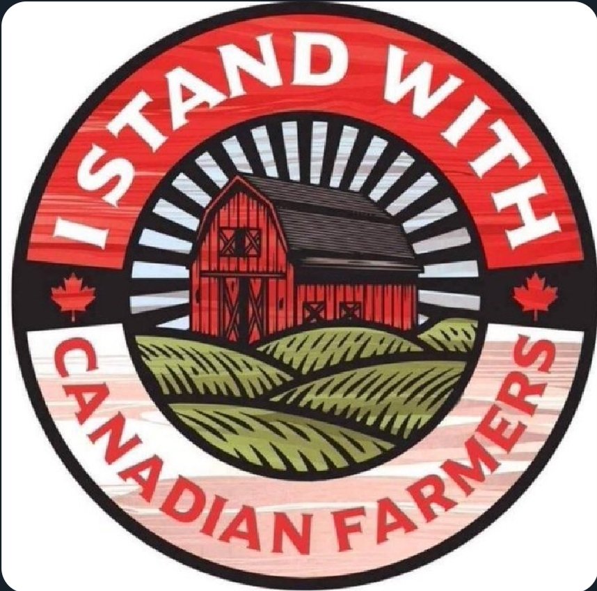 Based on the Quebec farmers protest.
#IStandWithCanadianFarmers