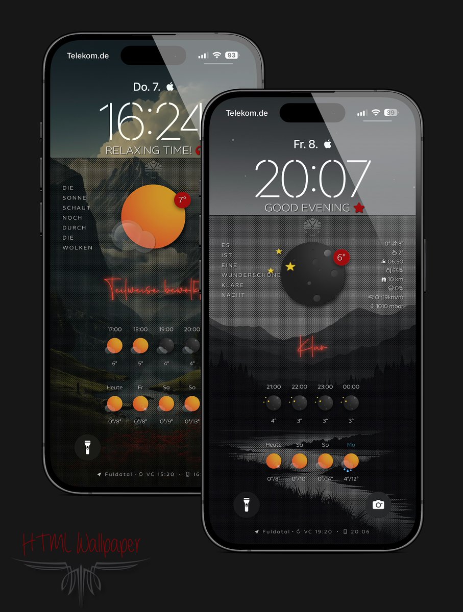 #HTMLWallpaper #iOS17 #nojailbreak 

A new theme available on our Discord

<a href="/thewaytozion/">5Eric</a> <a href="/Attairdu57slm/">Att57 </a>