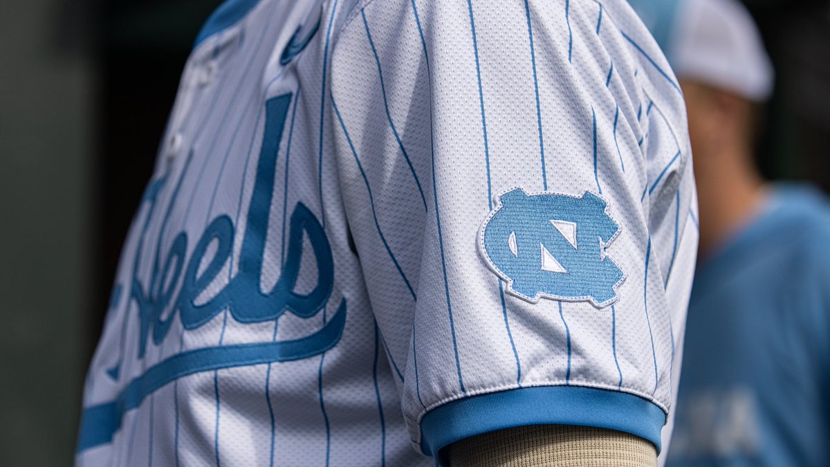 DiamondHeels's tweet image. No uniform finer than pinstripes at Carolina.