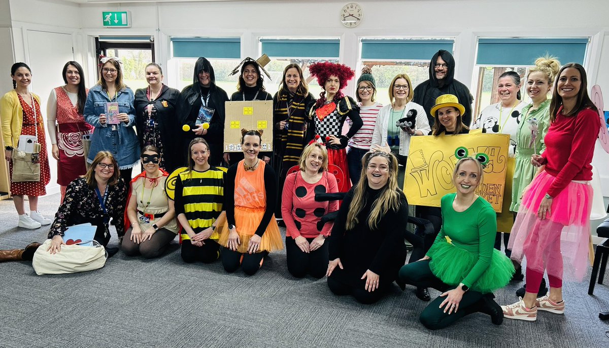 What a team! Every day is World Book Day at Epiphany!