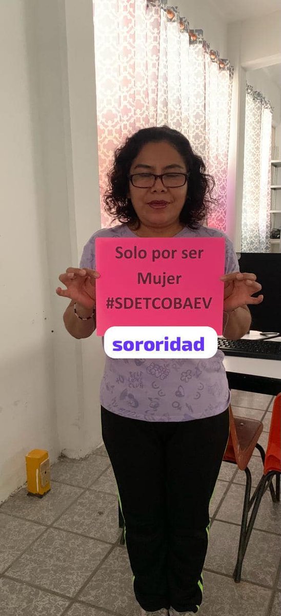sdetcobaev1's tweet photo. En el #DiaInternacionalDeLaMujer desde el @CobaevVeracruz 

https://t.co/PM9gGedxaa

@LuisaAlcalde @Letamaya @Adela_PBernal  @Claudiashein @VargasB_Victor @CuitlahuacGJ @UscangaVillalba 

#DiaInternacionalDeLaMujer #DiaInternacionalDeLasMujeres #8deMarzo https://t.co/LYumhYJZBx