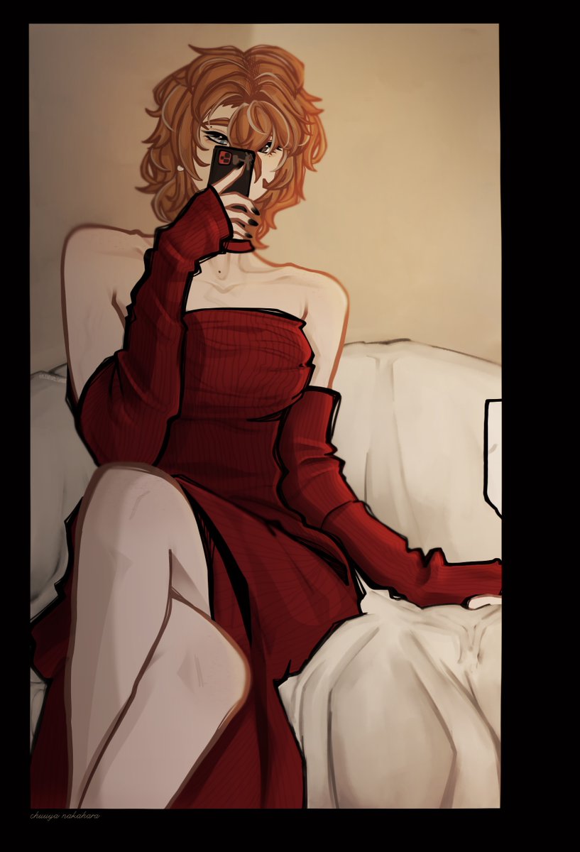 Im like 2 months late but idc, FEM CHUUYA!11!!1 #chuuyanakahara #BSD #bsdart