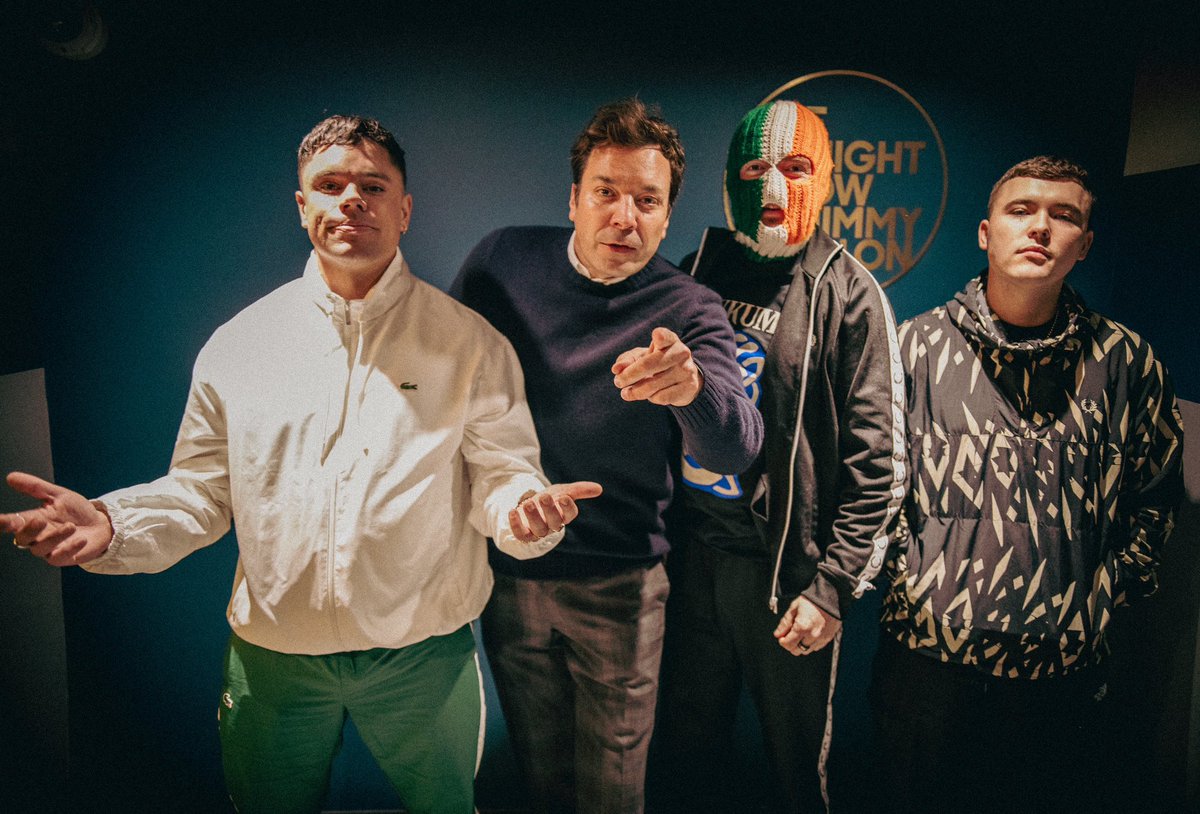 Irish language on Jimmy Fallon for the first time 🔥

📺 11.30pm Eastern US time.