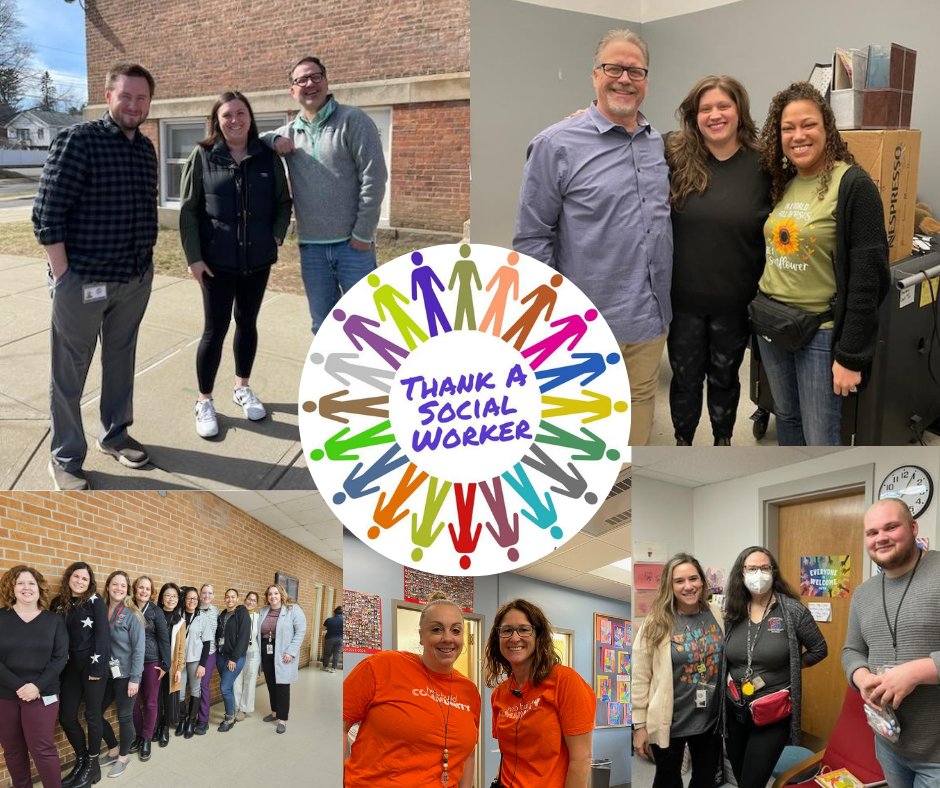 Celebrating @SCSchools @SSS_SCSD social workers all month long. Making our way across the district over the next few weeks to say thank you in person for their hard work and dedication to our students, families and staff. #SocialWorkMonth