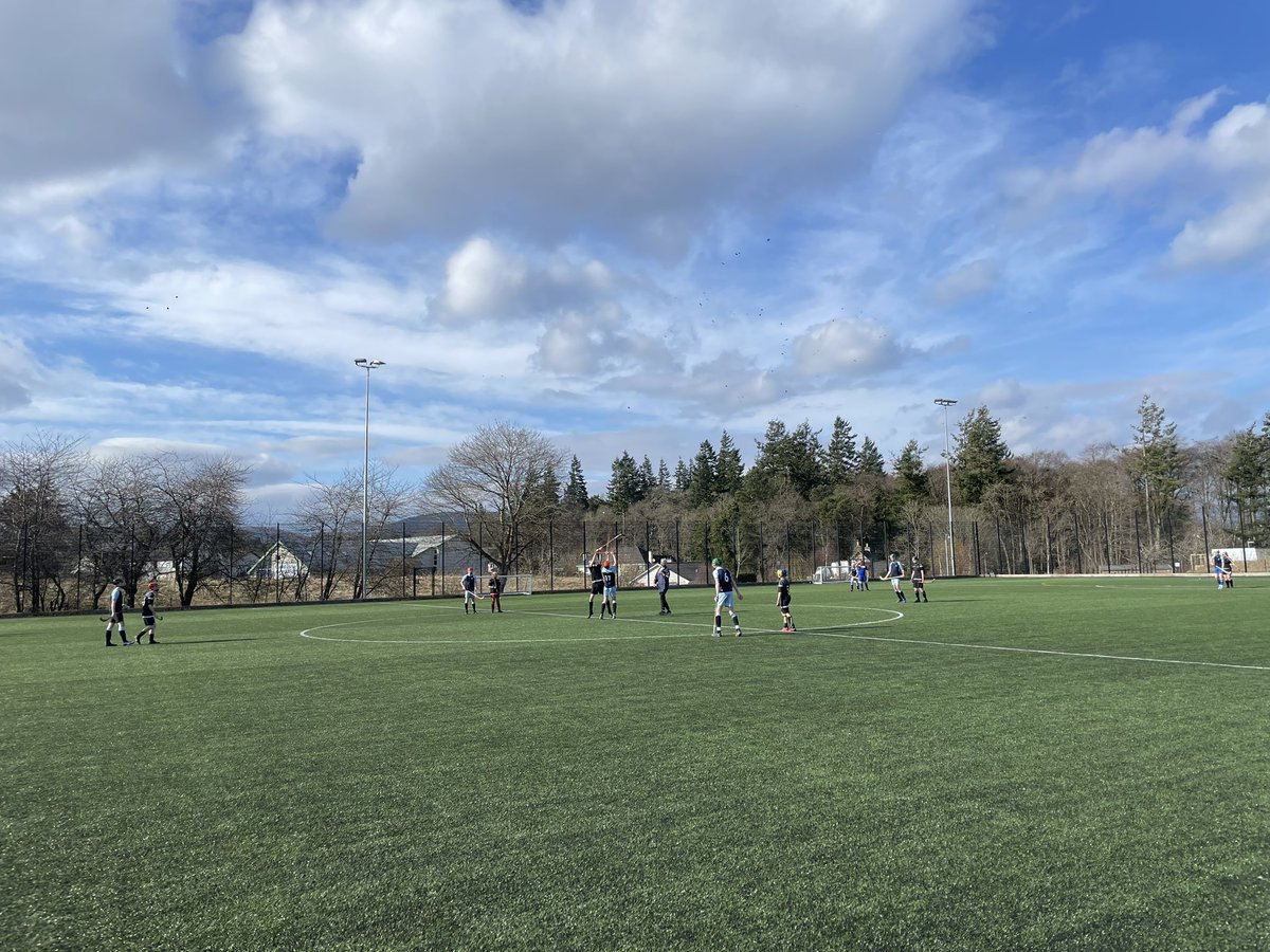 Proud of this lot winning the 3rd and final leg of the “Inverness Cup” today🏆 Charleston won all 3 rounds and came away undefeated today🤩 Big thanks to <a href="/Inverness_Royal/">Inverness Royal</a> for hosting and organising and to John Mackenzie for presenting the cup to our winning captain Sam🏑🏆#shinty
