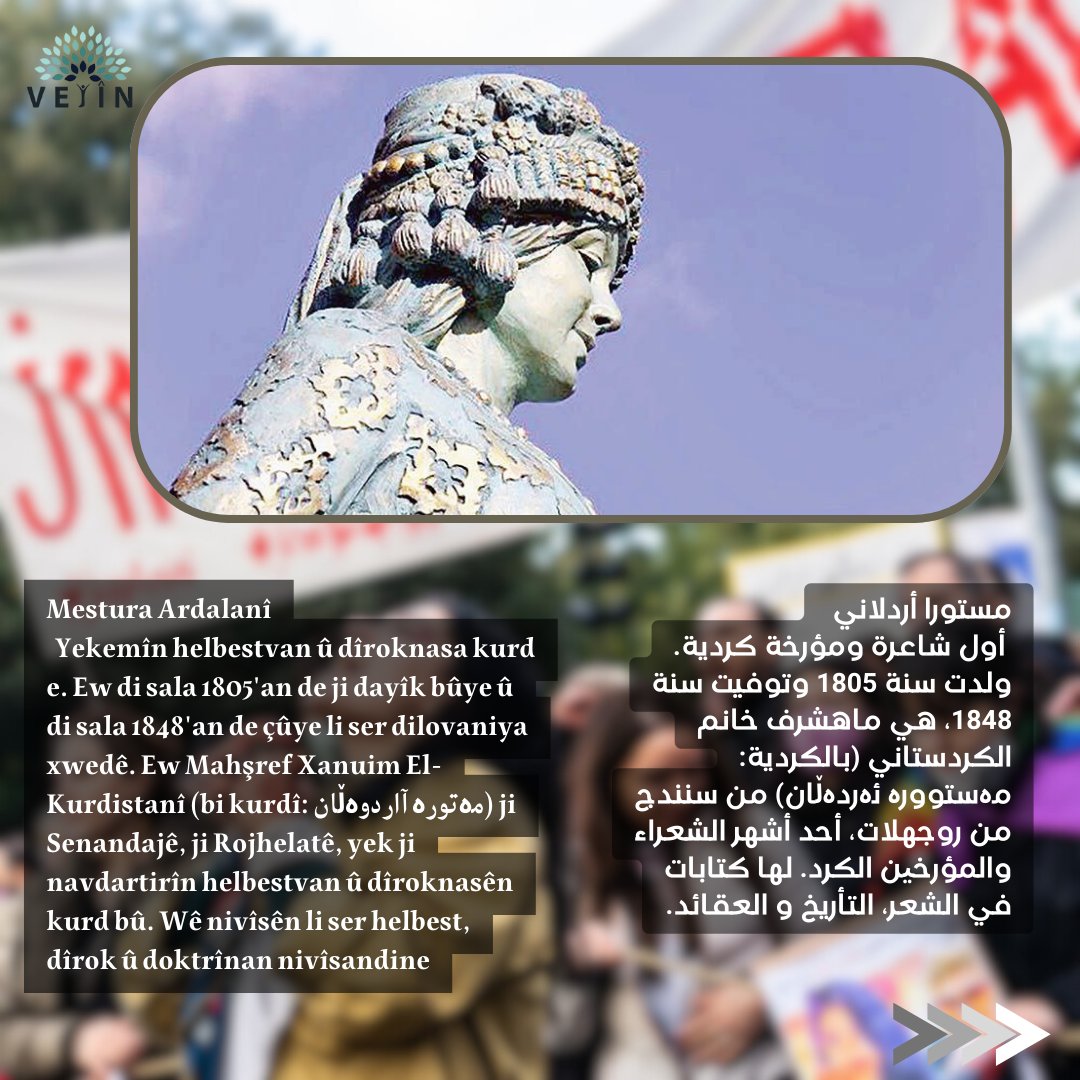 VejinInitiative's tweet photo. Jinên Kurd û rastiya heyî 💜

#JinJiyanAzadi https://t.co/rsusABoZTz