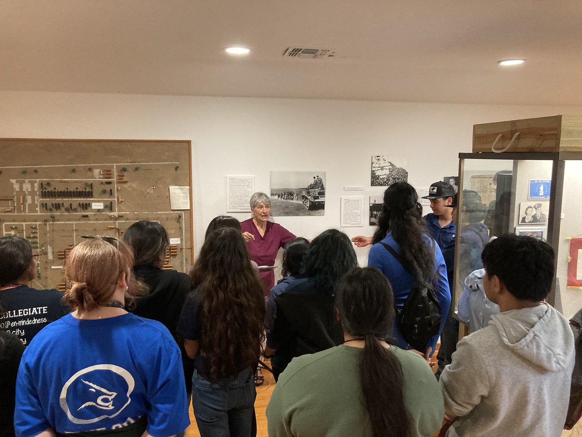 A groups of 38 sophomores kicked off their spring break by visiting Camp Hearne, a prisoner of war camp right here in our backyard!