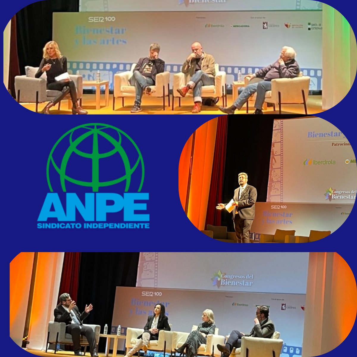 SaturAcosta's tweet photo. 🌐 ANPE agradece a la SER Extremadura su invitación a su Congreso del Bienestar en la ciudad de Cáceres, los días 8, 9 y 10 de marzo, con una nueva temática: las Artes.

#ANPEcontigo
@AnpeExtremadura 
@La_SER https://t.co/YJ2BNsDZIv