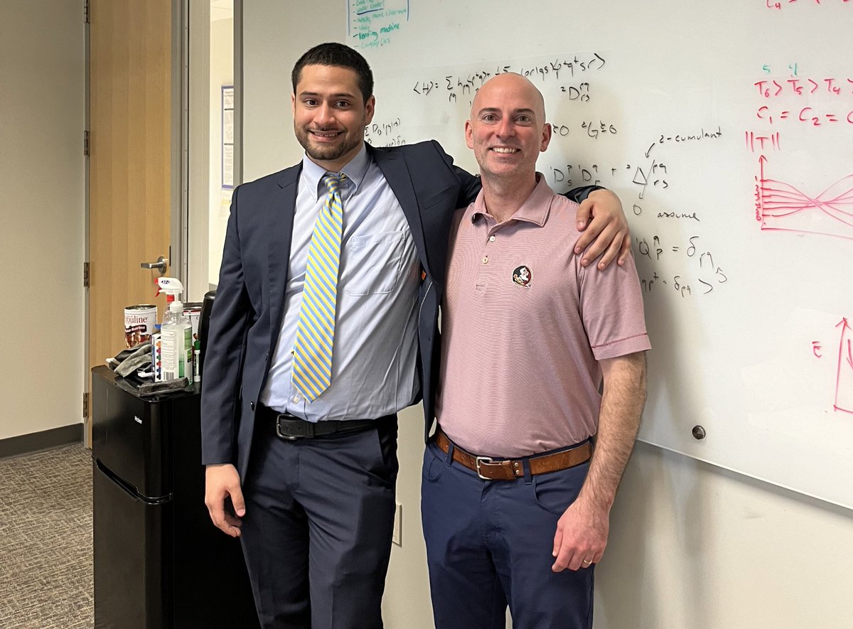 Major congratulations to Marcus Liebenthal <a href="/MarcusLiebenth1/">Marcus Liebenthal</a> , the sixth PhD from my group. Marcus defended his dissertation today, which was focused on the development of ab initio methods for cavity-molecule interactions. He crushed it!