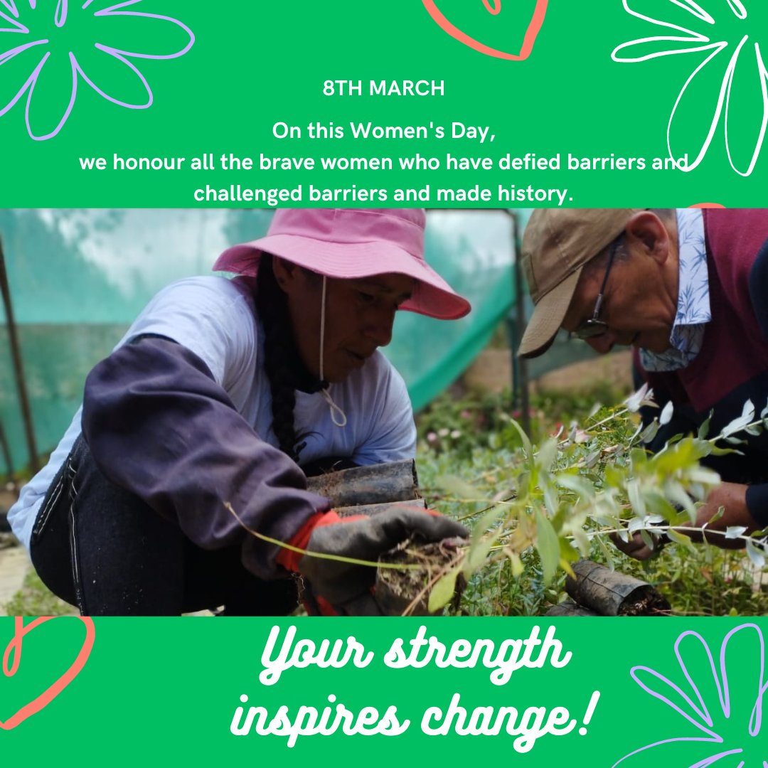 🌳💪 Happy International Women's Day! 🎉 Cheers to the women planting seeds of change, fighting for a sustainable future, and driving innovation. Your passion transforms our world. May your efforts continue to flourish and inspire! 💚🌍 #IWD2024 #WomenForChange