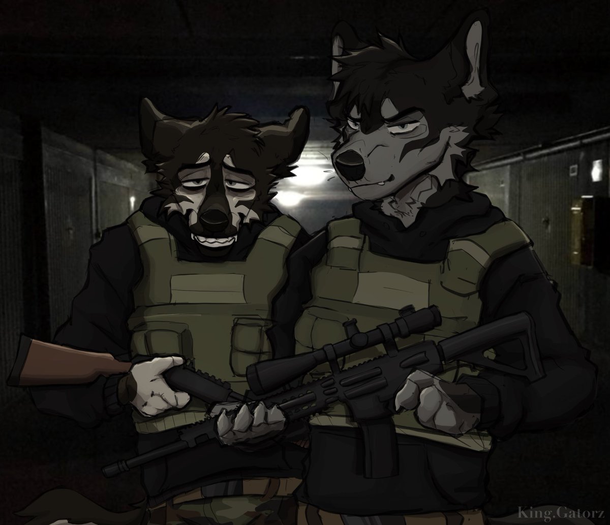 KingGatorz's tweet photo. Art trade with my friend 😸
#furry #furryart #art https://t.co/EQMm8mB6nl