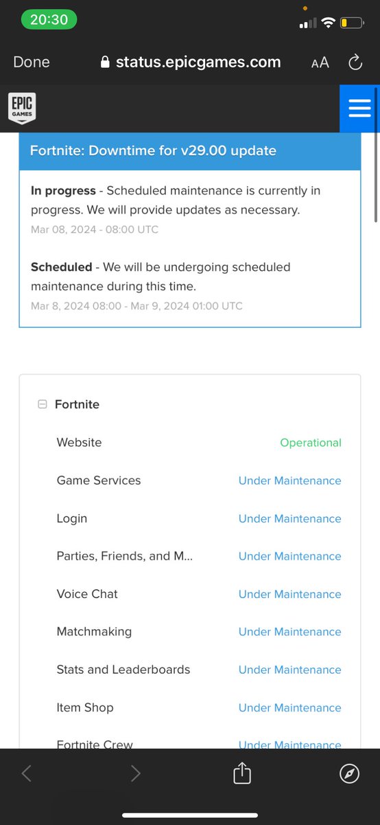 @stewartemily102 @FortniteBR Same here. It’s been extended until 1AM