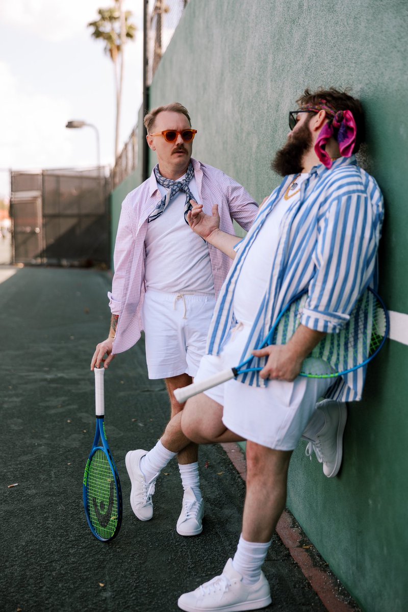 Your podcast is partnering with Dollar Shave Club and right wing cologne companies. Ours is partnering with tennis. We're not the same.