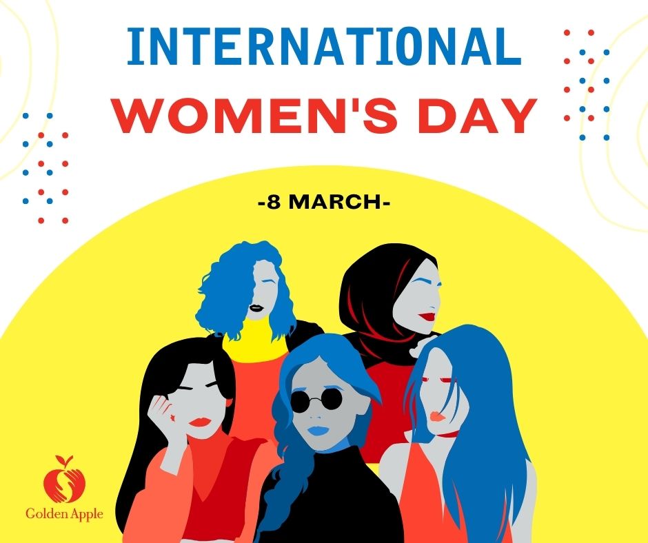 On International Women's Day, Golden Apple salutes women's remarkable global contributions. We champion inspiring voices, especially educators, aiming for a future that fully recognizes every woman's potential. 💪👩‍🏫 #InternationalWomensDay #GoldenAppleEmpowerment