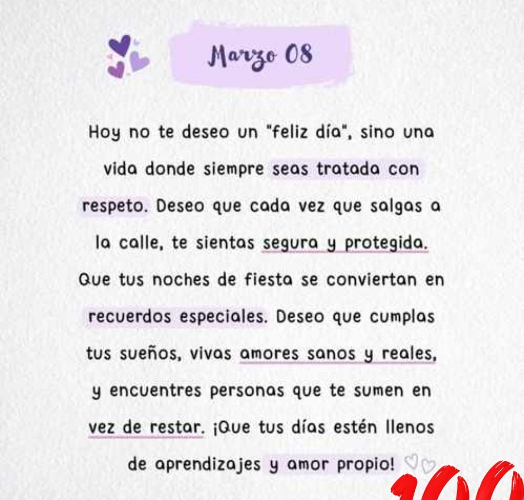 Feliz día a todas las mujeres, de cualquier equipo, raza, nacionalidad y demás, especial a aquellas que son parte ee mi vida....🌹❤️🌹💙💛💙