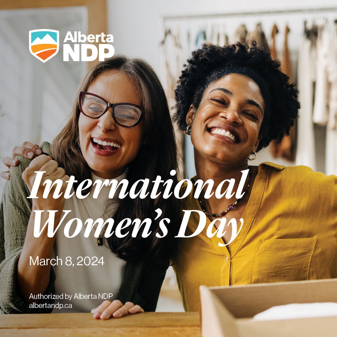 Happy International Women's Day!📷 Today, we honour and celebrate the incredibly resilient, strong, and hardworking women in our lives. Who are the women in your life that inspire you? #abpoli #ableg #InternationalWomensDay2024