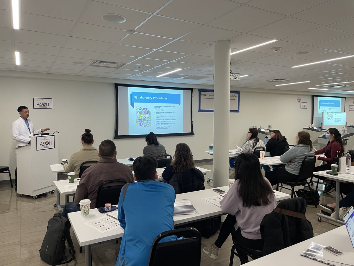 ASMHMohs's tweet photo. A glimpse into one of the training workshops at the Avantik training campus for our March Advanced Training attendees. Interested in more information about our Mohs technician trainings? Visit https://t.co/PSeLEkHfRX https://t.co/pb9EZTjRLm