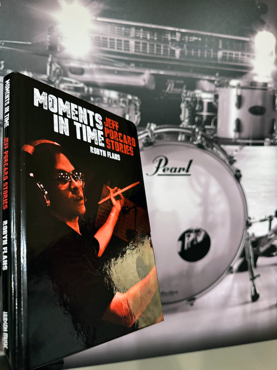 derek_wolfford's tweet photo. I really enjoyed @robynflans’ first book about Jeff Porcaro, ‘It’s About Time,’ and can’t wait to dig into the follow-up...🥁📖 https://t.co/dm1FN122nD