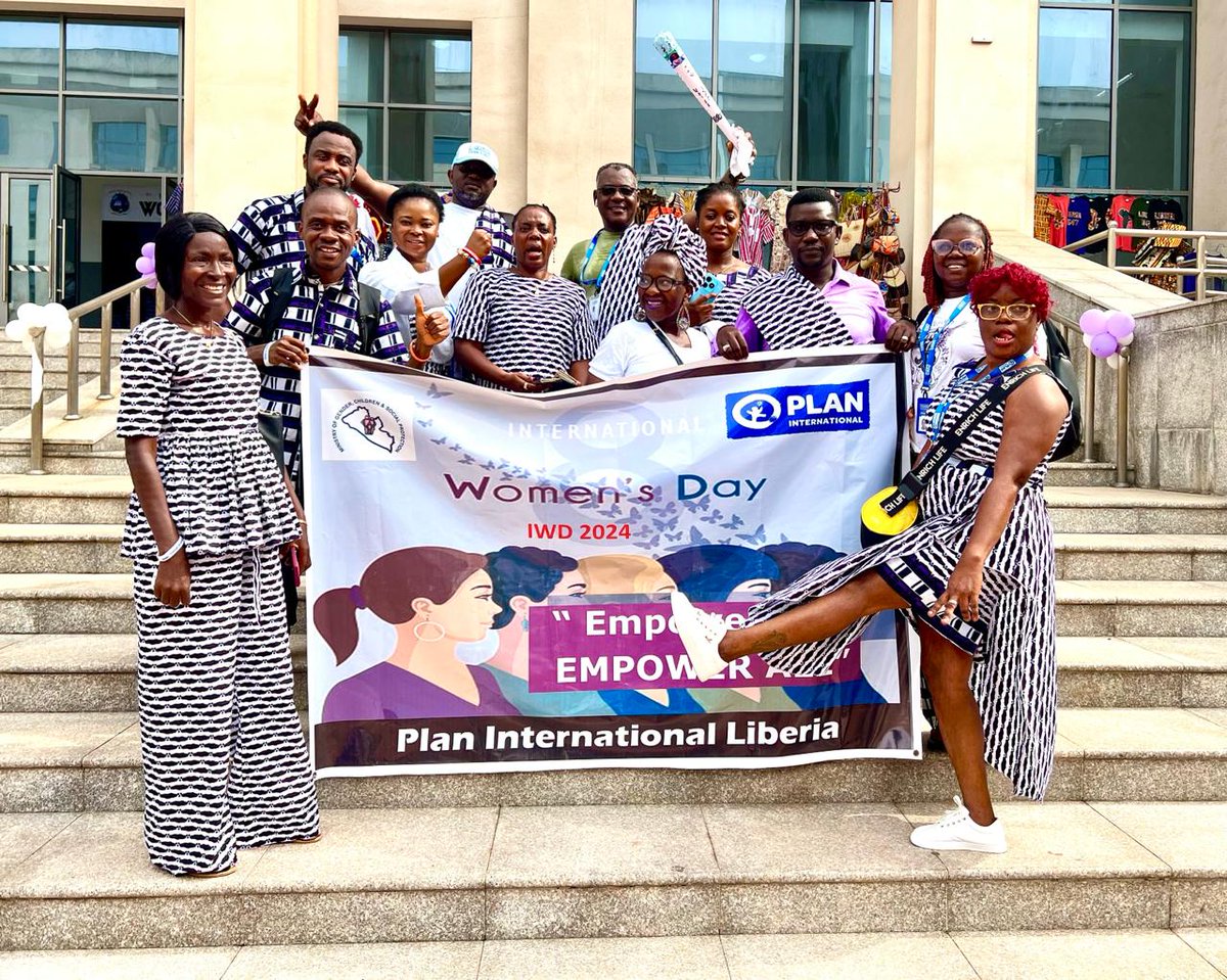 Plan International Liberia joined its international head office ( Global Hub) and other local and international organizations the world over to celebrate International Women's Day (IWD) in grand style. more opportunities that dignify women and raise their standard.