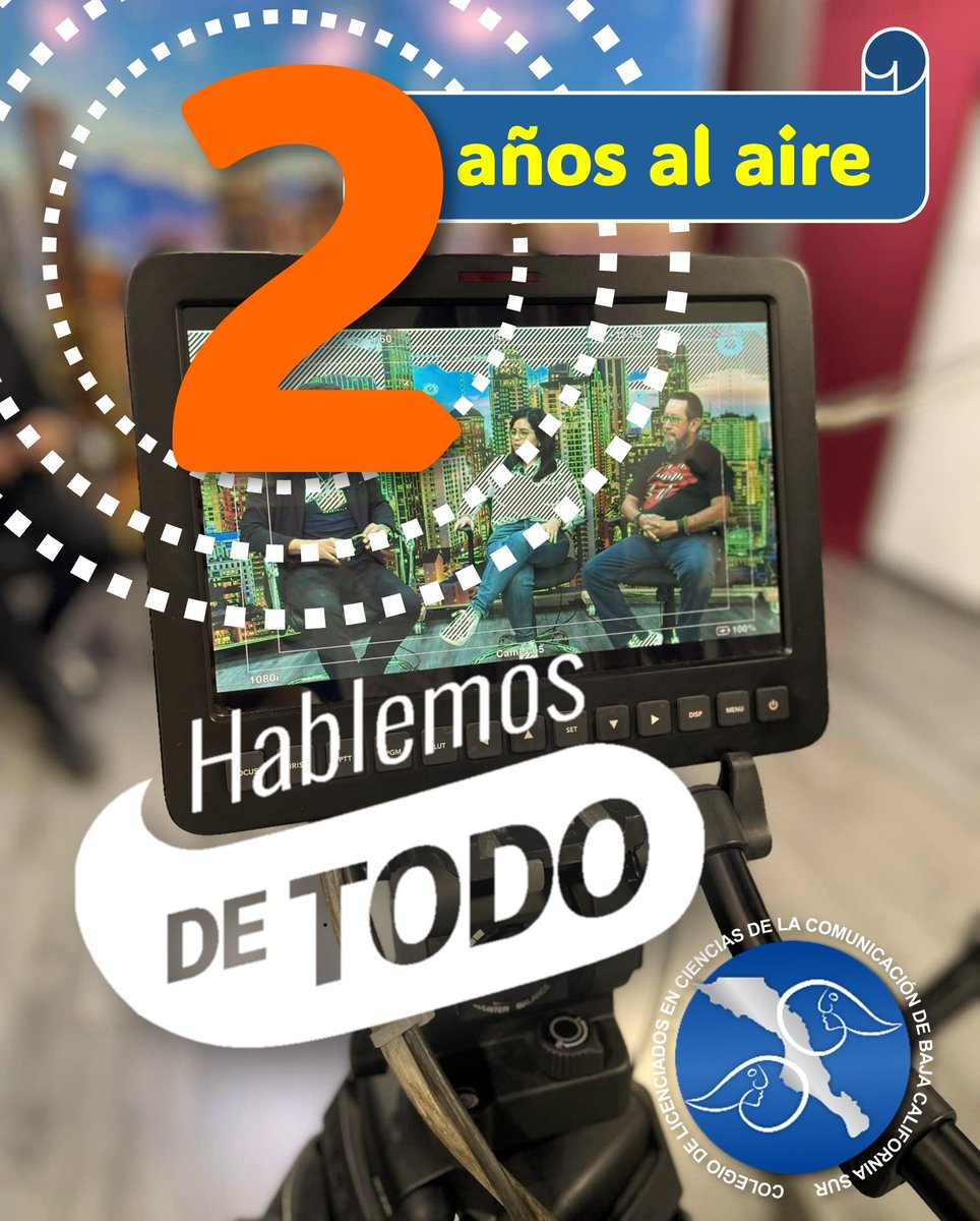 ComunicaBCS's tweet photo. Hablemos de todo: 2 años, 83 emisiones, muchas/os invitados. Enhorabuena al equipo de producción por este segundo aniversario y hacer posible el proyecto del #CLCCBCS en la televisión pública.
¡Gracias por el espacio y la cobertura @IertbcsO ! https://t.co/hCZtIr7lOJ