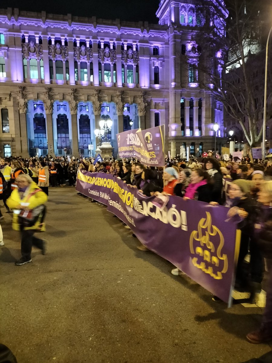 pastorj68's tweet photo. Nueva demostración de fuerza del movimiento feminista inclusivo y solidario #SeAcabo https://t.co/XZFxrq7qWo