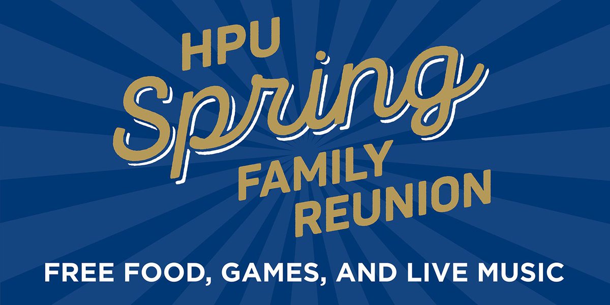 HPU invites public to annual Spring Family Reunion on March 23. buff.ly/4c4P5OT