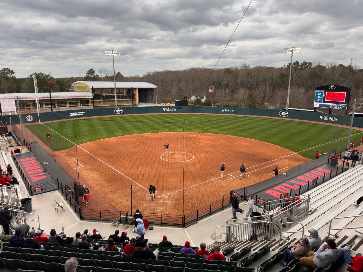 Thrilled to be back in The Classic City for The Bulldog Classic!
Sixth-ranked <a href="/UGASoftball/">Georgia Softball</a>  will take on Furman, Jacksonville State and Miami (OH) all weekend long on <a href="/SECNetwork/">SEC Network</a>+!