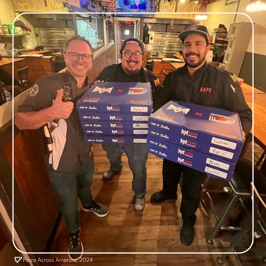 Pizzerias join forces with us to #SliceOutHunger all year long! Just last month, GAPCo donated 12 pizzas to @TheStewpot, a haven for those in need, for #PizzaAcrossAmerica 🙌🍕 Your #pizzeria can be a local hero by becoming our Pizza Partner! Apply now: sliceouthunger.org/apply