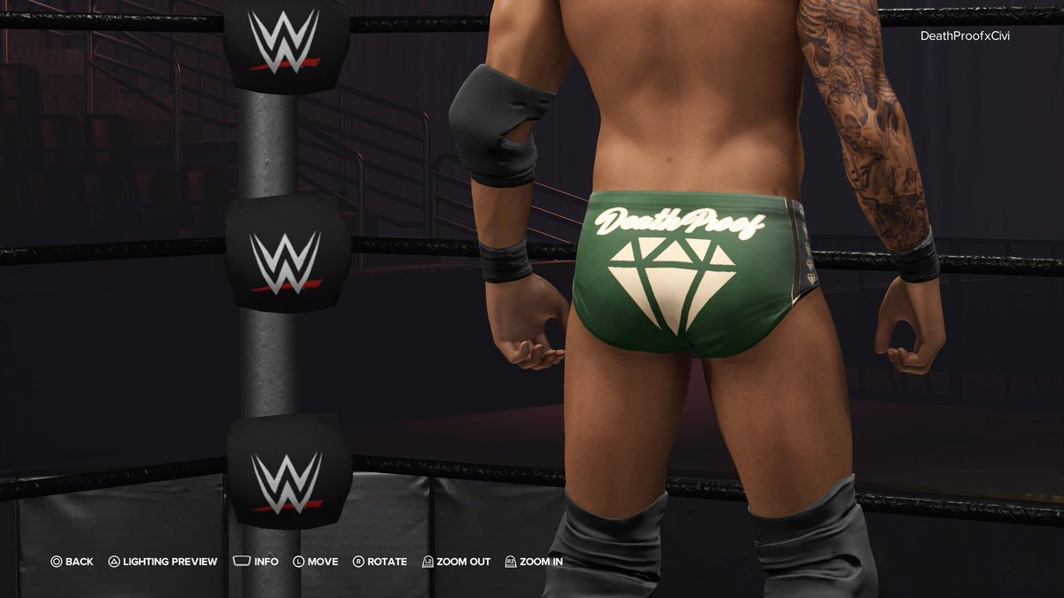 DeathProofxCivi's tweet photo. back like i never left.

“DeathProof” Nick Civi

#WWE2K24 #creator #3Bar https://t.co/YTbAz2IsID