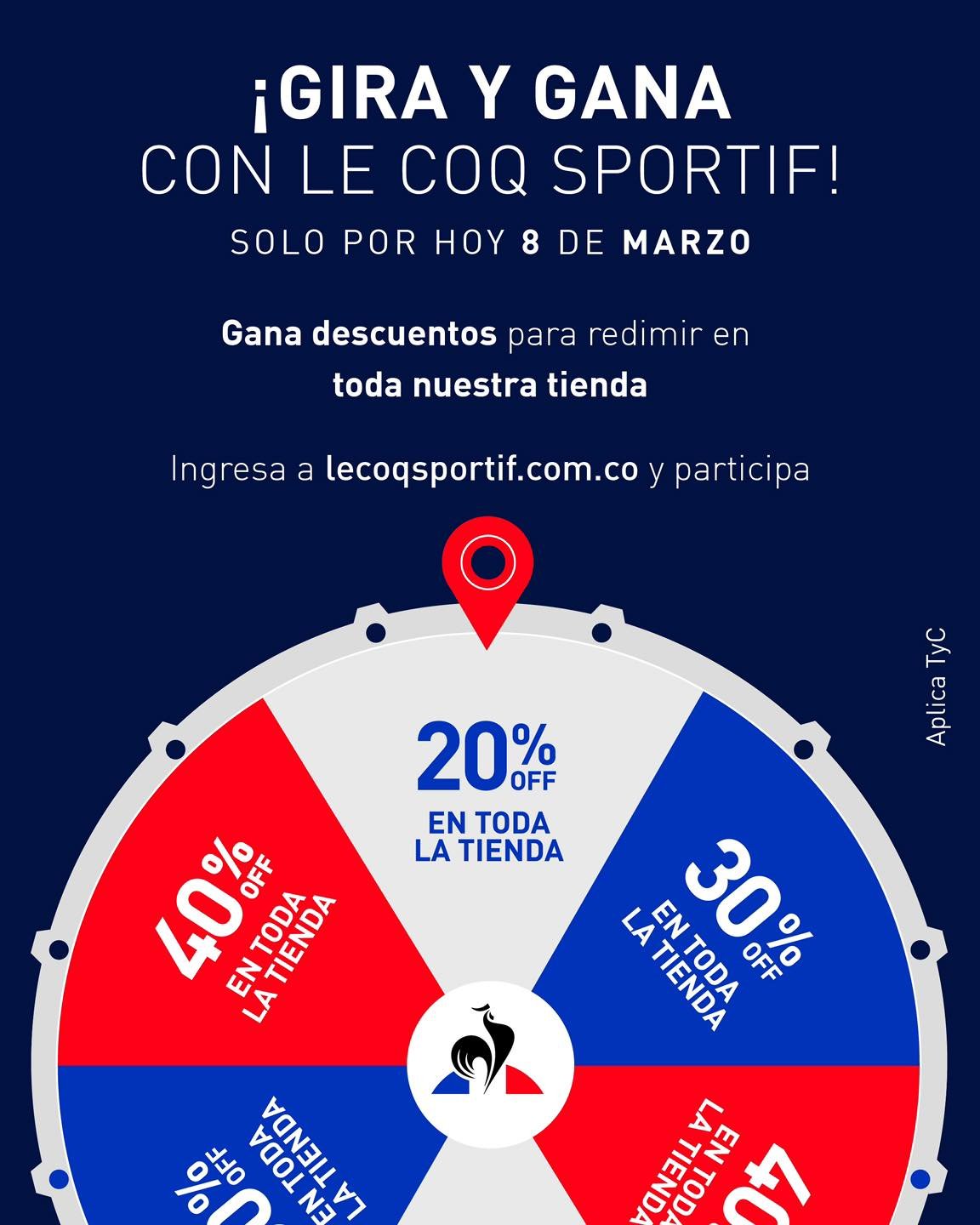 Le coq cheap sportif descuentos