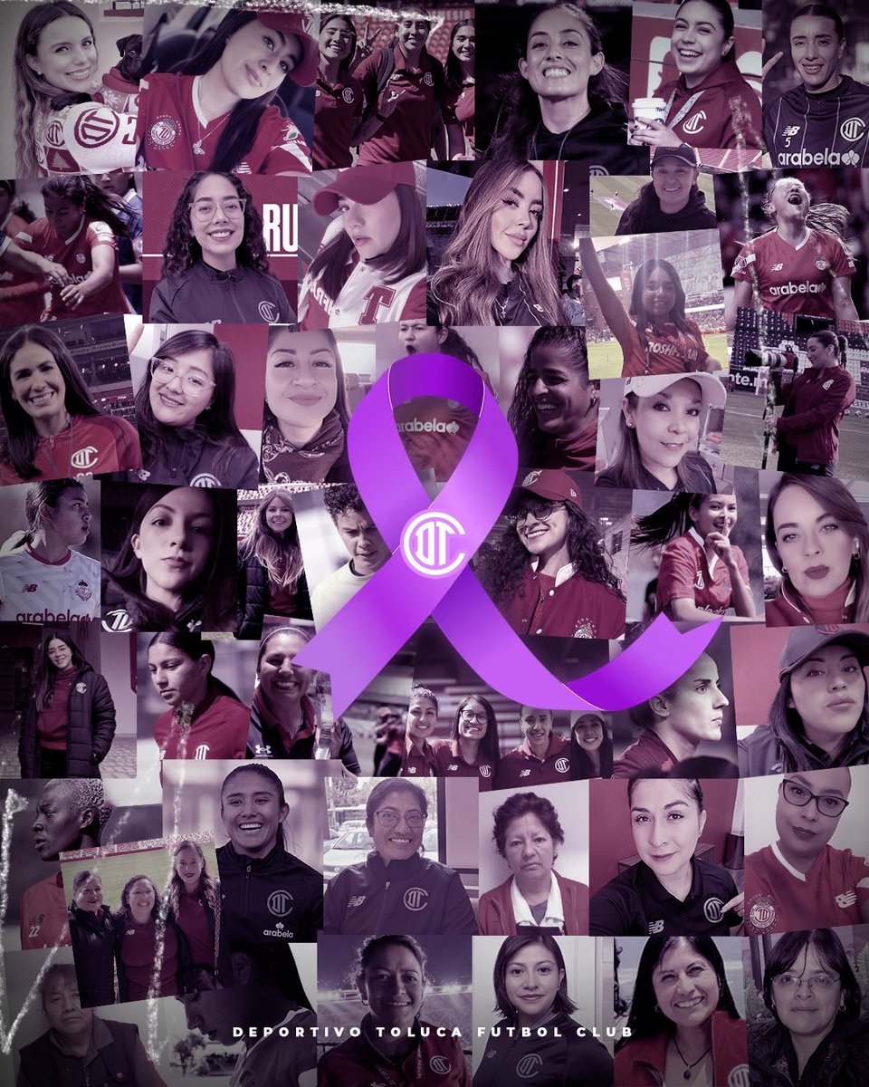 TolucaFC's tweet photo. Hoy en el #DiaInternacionalDeLaMujer conmemoramos a las 110 mujeres que hacen que el Deportivo Toluca sea cada vez un mejor club.

Reafirmamos nuestro compromiso. 💪🏼

#TuMismaSangre https://t.co/SmWhE3CPRr